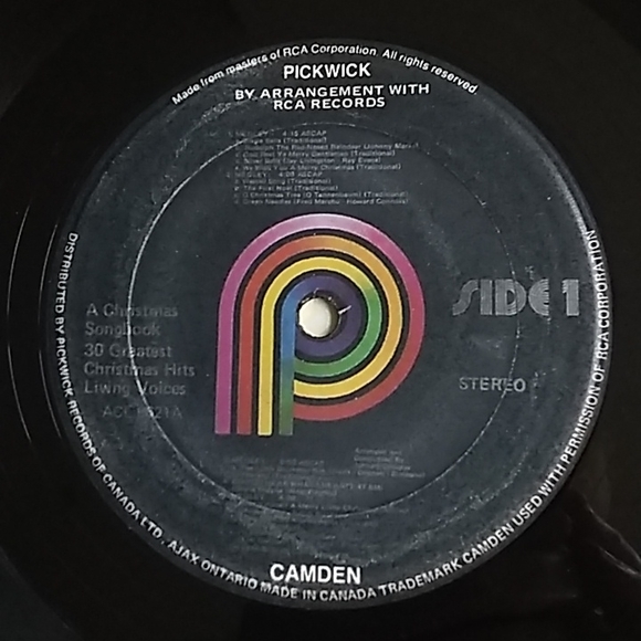 Living Voices - A Christmas Songbook LP - Picture 3 of 4